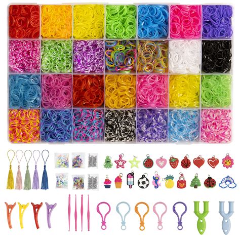 c clips loom bands|lun band set.